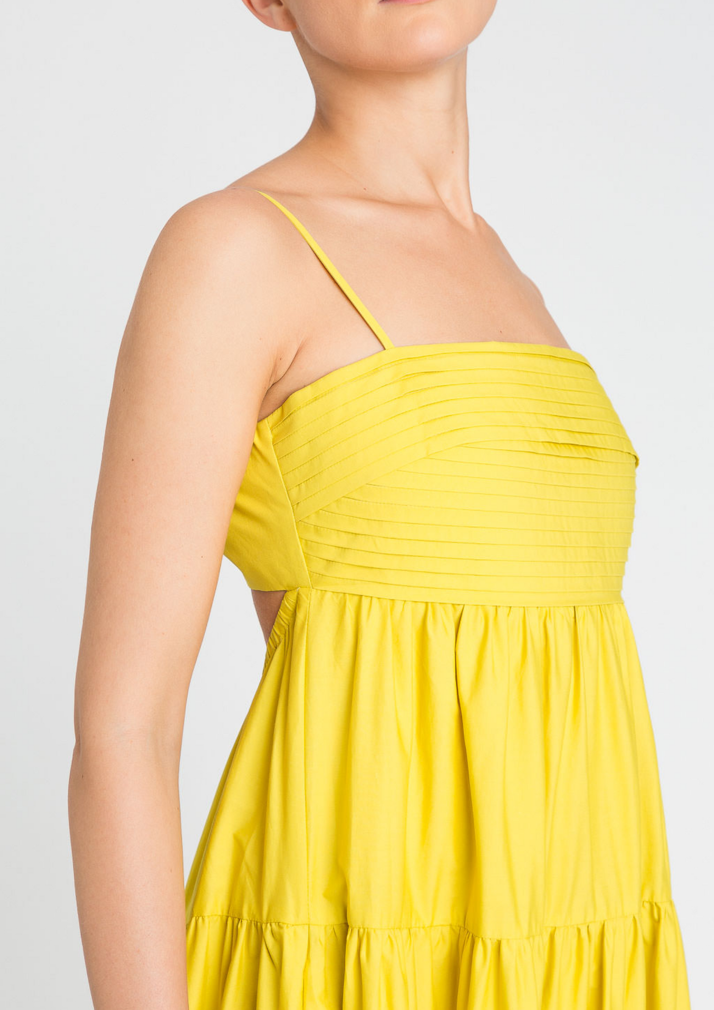 Vestido longo de popeline Twinset