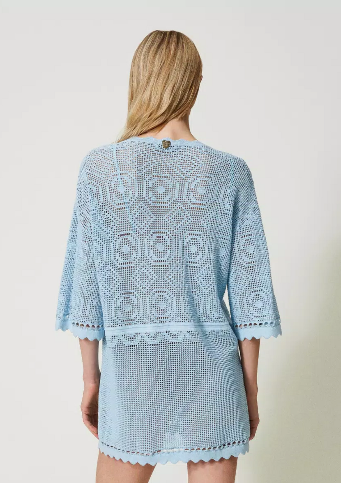Kaftan de malha Twinset