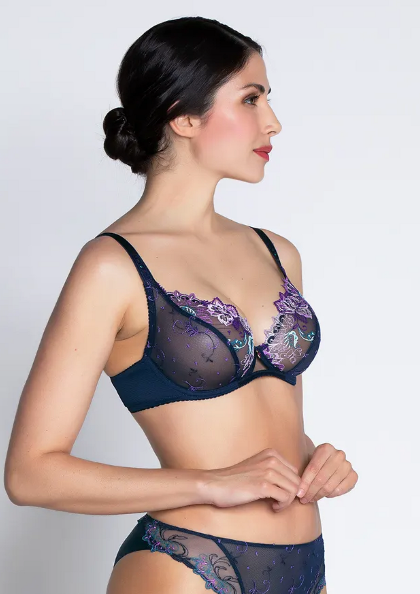Sutiã Triangular Não Almofadado Lise Charmel Mauve Desir