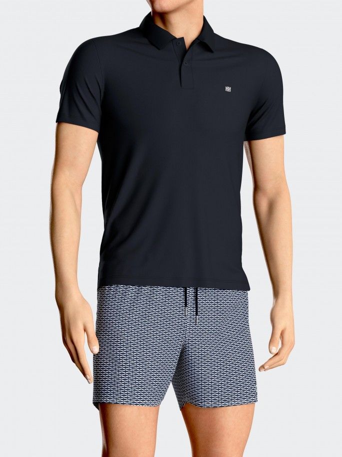 Polo Liso em Algodão Impetus