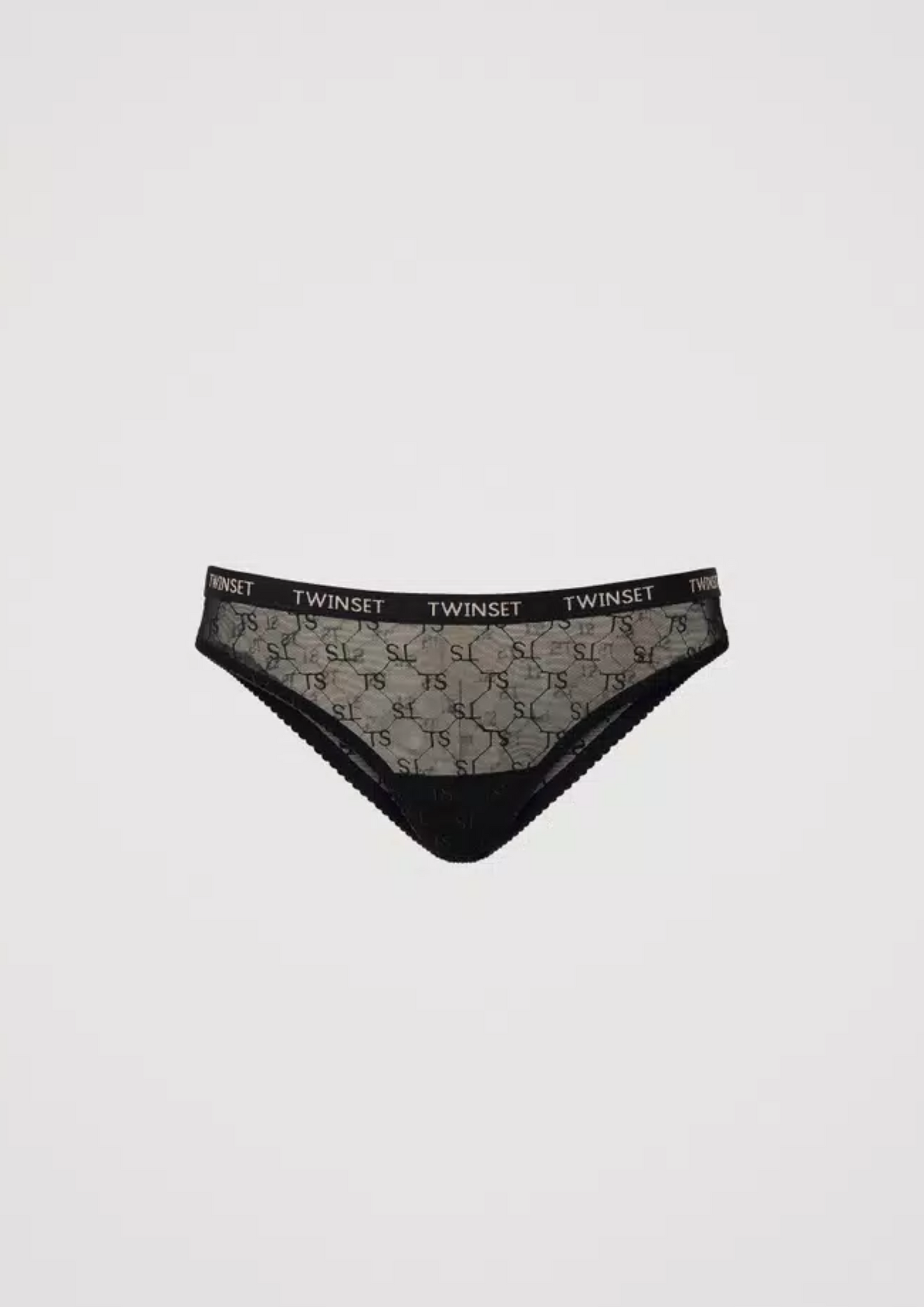 Cueca Twinset com logo bordado